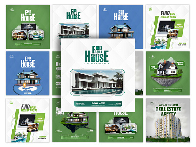 Real Estate Social Media Post advertisement advertising best design best designer branding cover deal design graphic design home layout modern online poster real booklet real estate rent social media social media post social media post designer