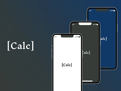 Calc UI Design branding design productdesign ui uiux uiux designer ux