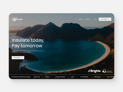 Tasmanian Gov Initiative Page for Spray Foam Insulation Tasmania business clean creative design figma landing page minimal modern redesign responsive simple uiux user experience user interface web design webdesign website website design wordpress