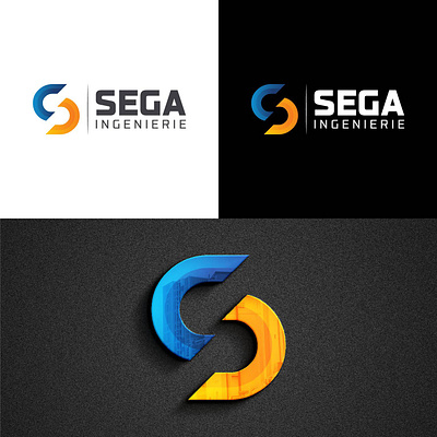 Sega Ingenierie Logo Design branding graphic design logo