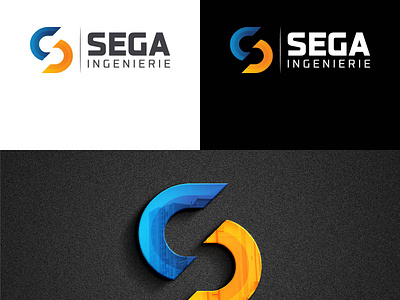 Sega Ingenierie Logo Design branding graphic design logo