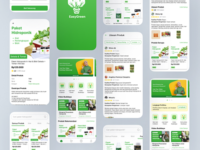 🌱 EasyGreen: Your All-in-One Hydroponic App 🌱 design easygreen hydroponics app mobile app ui uidesign uiux uiuxdesign ux uxdesign