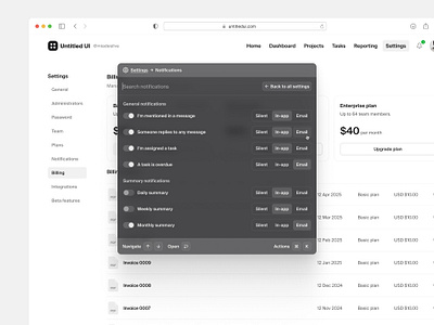 Command+K search menu — Untitled UI cmd k cmdk command k commandk design system figma figma design system product design quick search search menu searchbar ui design ui library user interface