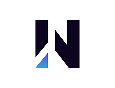 New North branding graphic design logo