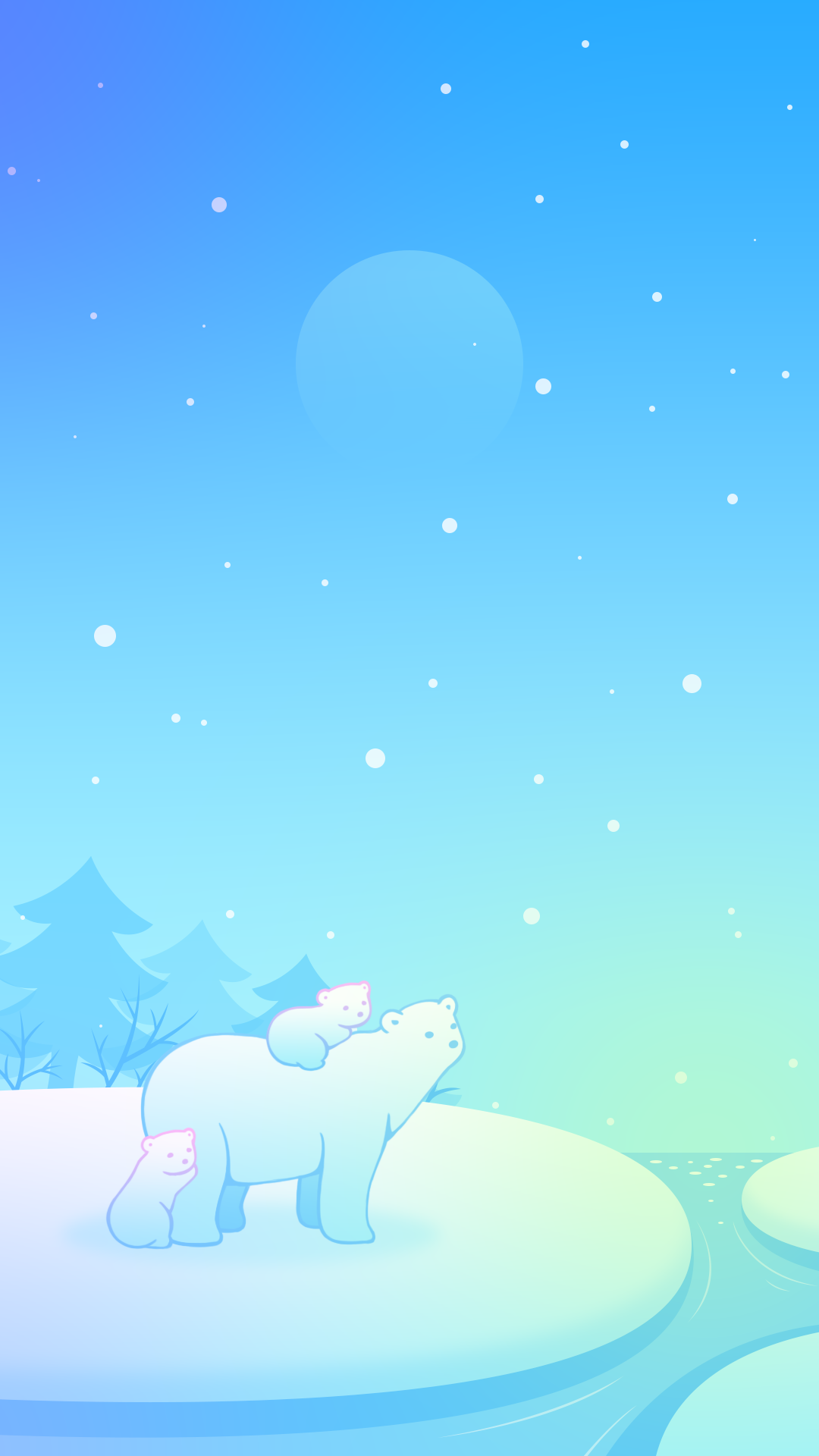 Piano Rhythm Tiles: Background - Polar Bears background bear cubs cold game game background lanscape magic tiles music music game music tiles north pole piano piano game piano tiles polar bear white bear winter