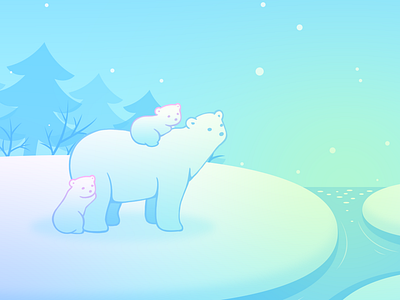 Piano Rhythm Tiles: Background - Polar Bears background bear cubs cold game game background lanscape magic tiles music music game music tiles north pole piano piano game piano tiles polar bear white bear winter