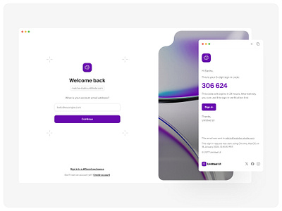 Verification code — Untitled UI 2fa code create account design system figma figma design system figma ui kit log in login minimal minimalism product design sign in signin ui ui design ui kit ui library user interface verification code