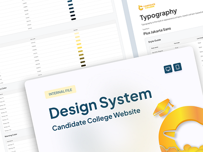 🛠️ Candidate College Design System 🛠️ design design documentation design system design system desktop mobile design systems documentation figma style guide ui ui foundation ui style uidesign uiux uiuxdesign ux uxdesign