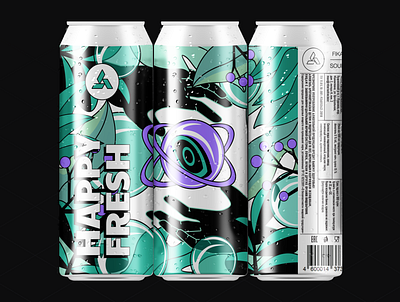 Happy Fresh Soda ahmad arif zulfikar arfzulfikar beer brand branding dribbble graphic design happy fresh illustration soda typography ui uiux wine