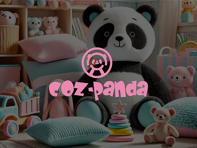 Coz-panda branding design grafiko labs graphic design hot pink icon panda illustration logo logo design logo panda minimal minimal panda minimalistic panda panda icon panda logo pink pink logo simple simple logo