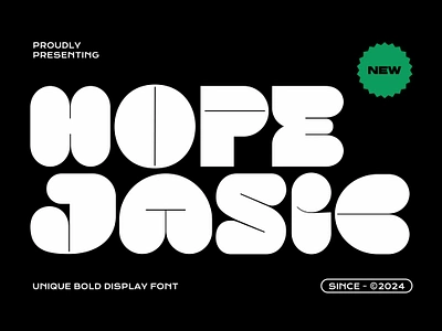 Hope Jasic Bold Rounded Font blobby bold font funky font