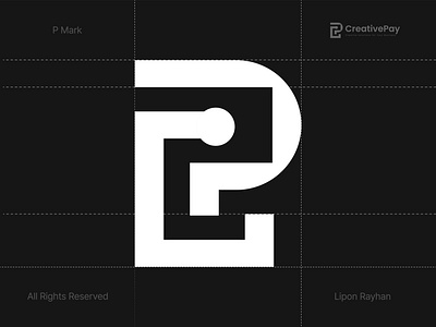 P logo, brand identity ai brand identity branding cp crypto identity letter logo logo logo designer logotype mark modern logo monogram p p letter smart logo startup visual identity