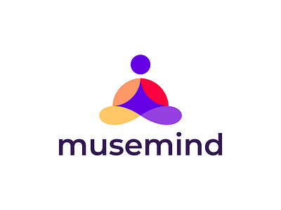 Musemind - Logo Design musemind tranquility logo.