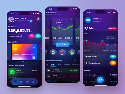 Crypto Wallet Dashboard - Web3 crypto currency crypto wallet dashboard ui exchange platform finance app fintech product money app online banking ton coin ui kit wallet app web3