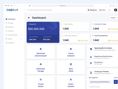 Maxcloud - Web App Saas Dashboard dashboard dashboard detail design figma maxcloud notification page postpaid prepaid saas search page software as a service ui uiux user experience user interface ux web dashboard web design web detail webdesign