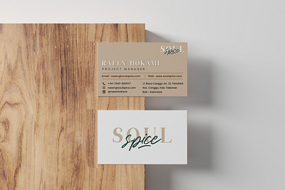 Logo Design and Branding Project - SOUL SPICE 🌿 brandidentity branding creative design elegant food graphic design graphicdesign logo luxury minimalist mockup nature visualidentity