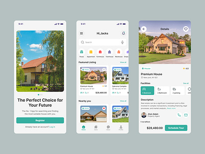 Real Estate Mobile App buysellrent dreamhome findyourhome homesearch propertyapp propertyfinder real estate realestateapp