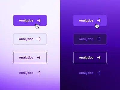 turing UI Kit: AI Smart Healthcare App | Button Component UIUX ai healthcare app button button component button interaction button layout button state button ui button variant clean dark mode dark ui figma ui kit gradient healthcare design system healthcare ui kit light mode minimal modern purple simple