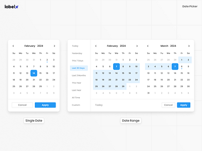 Date Picker Component UI calendar component component library components dark mode date date picker date range date selector design kit design system figma figma kit figma ui kit style guide ui ui component ui components ui design ui kit