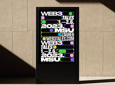 Web3Tales Conference—Visual Identity animation art direction brand brand idetity branding clean colors creative design flat graphic design logo logo design logotype motion motion graphics poster typography