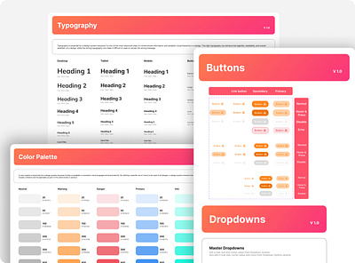 "4comer" project website Design language system branding design language system design sys design system dls graphic design ui ux website