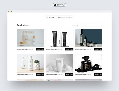 Product Page UI Design desktop figma design landing page ui uiux user interface