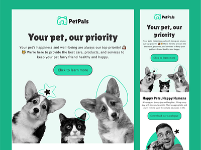 PetPals email design email designs email template email templates medical email designs medical email template pet email vet vet email vet email template vetinary vetinary email design