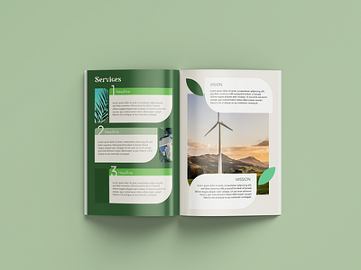 Solar : Company Profile adobe illustrator branding bro brochure company graphic design