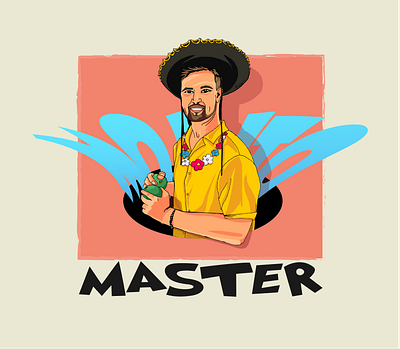 Mojito master / illustration art branding design graphic design illustration illustrator lowpoly procreate ui vector