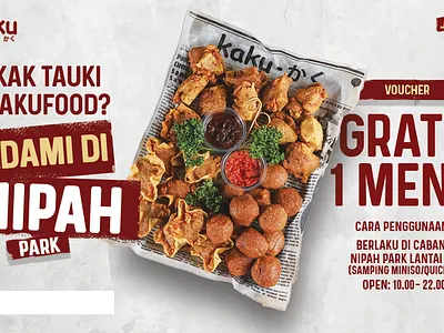 Kaku Food Indonesia 2020-Current food printing publication social media post