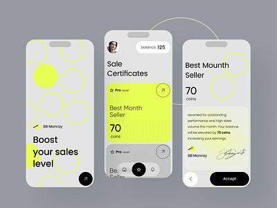 Sales Tracker App: Unlock Growth and Success achievementsystem appdesign businessgrowth mobileappdesign productivityapp ui design ux design