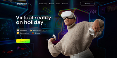 Virtual reality on holiday 3ddesign digitalcreativity eventdesign futuretech gamedesign holidayevents immersiveexperience interactivedesign interfacedesign modernui productdesign techdesign uidesign userinterface uxdesign virtualreality visualidentity vrdesign vrexperiences webdesign