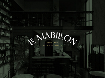 Le Mabillon Belgrade belgrade bistro drink food france icon le mabillon logo mark symbol wine