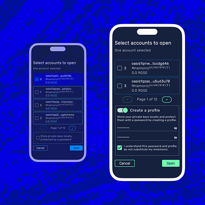 Opening the ROSE Wallet to non-native web3 users blockchain crypto product design tokens ux wallet web wallet web3 web3 ux