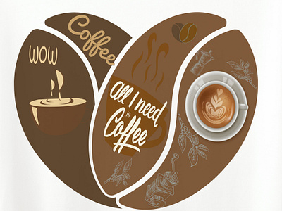 Coffee T-Shirt, saifmcsd@gmail.com aesthetic t shirt design best t shirt design branding clothing cool t shirt design custom t shirt design design graphic design illustration street wear design t shirt design ideas tshirt