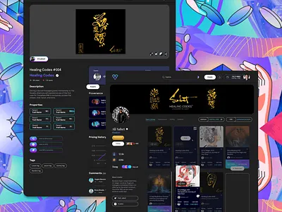Reimagining experiences through a NFT marketplace blockchain community marketplace nft product design tokens ui user research ux web3