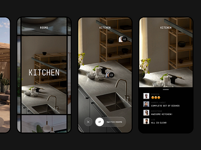 Virtual tour app ios rental ui