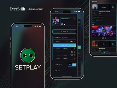 SetPlay | App design app app design design figma ui uiux user experience user interface ux