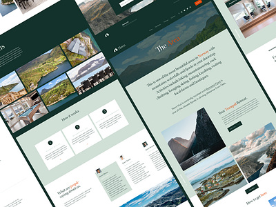 Havn Hus Web Design airbnb branding design eco ecology energy environmental green impact luxury nature plant renewable tech ui uiux ux web website wellness