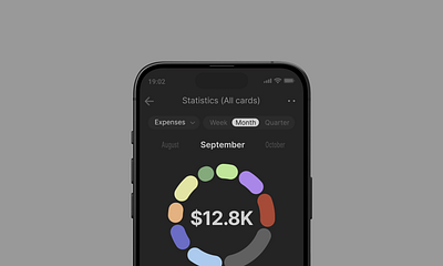 Base Bank App Monthly Stats Infographics animation app design dashboard design financial app fintech infographics interaction design interface mobile animation mobile app mobile dashboard mobile design money app motion graphics product design ui uiux user interface ux