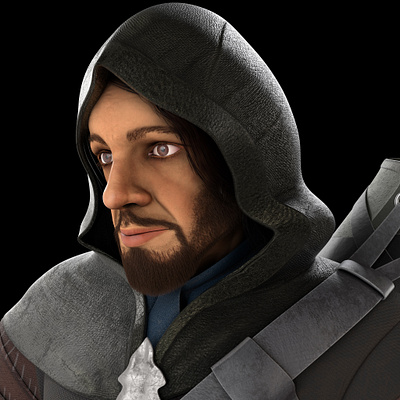 Robin Hood arnold character modeler maya substance painter xgen zbrush