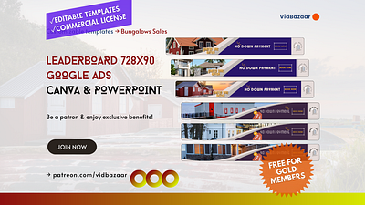 728x90 Canva PowerPoint Google Ads for Real Estate Business advertising animation branding canva google ads powerpoint template