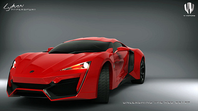 Lykan HyperSport model 3d artist 3d modeler 3ds max keyshot photoshop vray