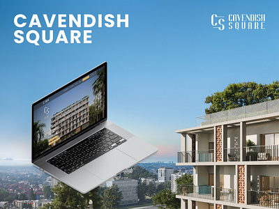 Cavendish Square - Real Estate adobe illustrator adobe photoshop figma landing page product design real state landing page responsive landing page ui ux design web design