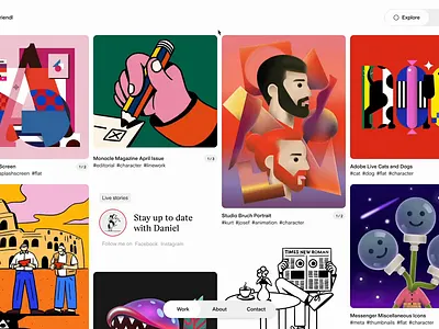 Daniel Triendl animation motion graphics ui