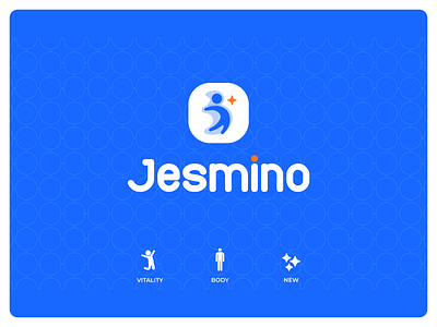 Jesmino Logo - Fitness Project app branding fitness health logo