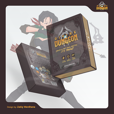 Divine Dungeon - 2021 board game card game tabletopgaming