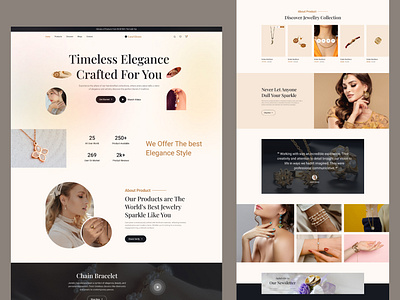 LuxeGleam - Landing Page fashionjewelry goldjewelry handmadejewelry jewelry jewelry landingpage jewelrydesign jewelrygram jewelrylovers jewelryshop jewelrywebsite luxuryjewelry minimalistjewelry uiux landingpage uniquejewelry ux design