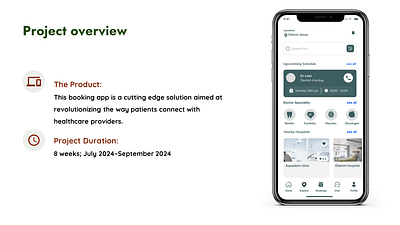 Doctor appointment booking graphic design ui