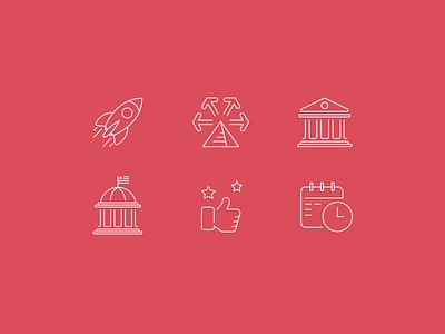 Iconography System branding iconography icons identity illustration logo mark symbol visual identity